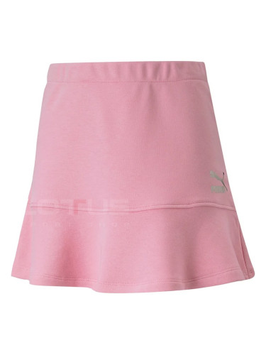 ДЕТСКА ПОЛА ЗА  МОМИЧЕ PUMA CLASSICS 90S PREP SKIRT TR G PINK