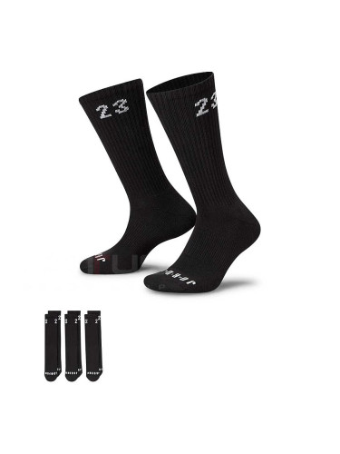 ЧОРАПИ NIKE JORDAN ESSENTIAL CREW 3PR BLACK