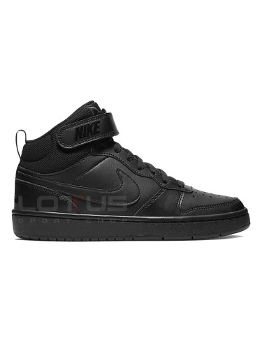ДЕТСКИ ОБУВКИ NIKE COURT BOROUGH MID 2 (GS) BLACK