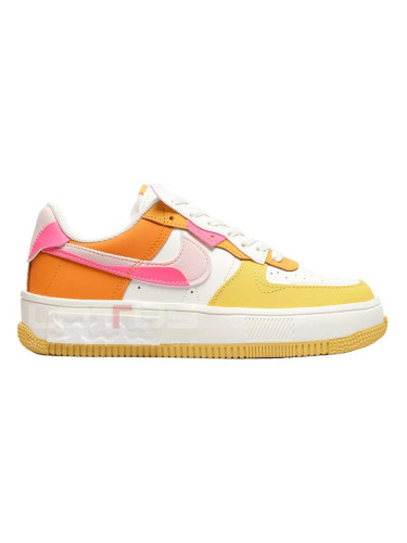 ДАМСКИ ОБУВКИ NIKE AIR FORCE 1 FONTANKA SB WHITE/ORANGE/YELLOW