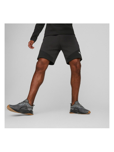 МЪЖКИ КЪСИ ПАНТАЛОНИ PUMA EVOSTRIPE SHORTS 8IN DK BLACK
