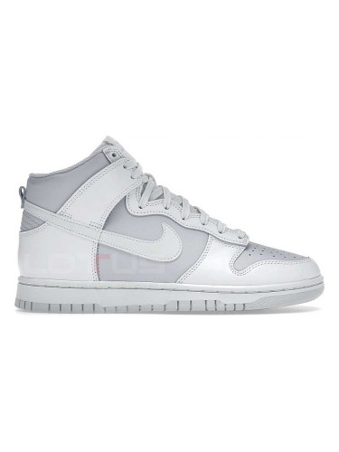 МЪЖКИ ОБУВКИ NIKE DUNK HI RETRO WHITE/PLATINUM