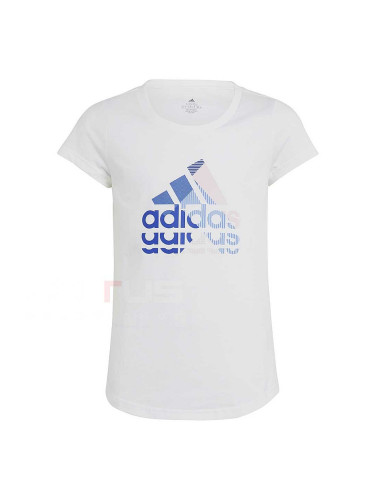 ДЕТСКА ТЕНИСКА ЗА МОМИЧЕ ADIDAS BL GT WHITE