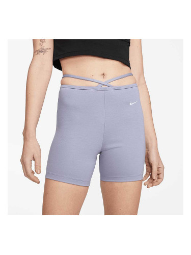 ДАМСКИ КЪС КЛИН NIKE NSW EVRDY MOD HR BIKE SHORT INDIGO HAZE