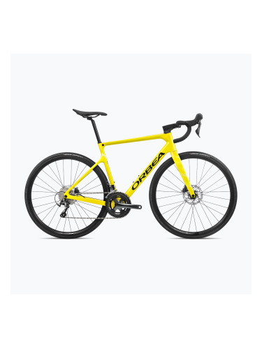 Orbea Orca M40 2023 серово жълто/нощно черно шосеен велосипед