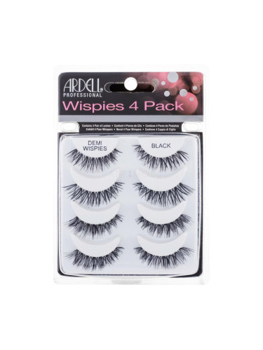 Ardell Wispies Demi Wispies Изкуствени мигли за жени 4 бр Нюанс Black