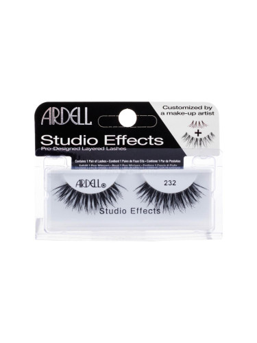 Ardell Studio Effects 232 Изкуствени мигли за жени 1 бр Нюанс Black