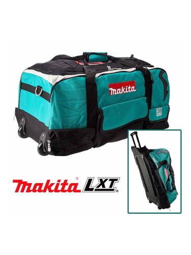 Чанта / Сак за инструменти Makita LXT600 (831279-0), с колела и телескопична дръжка, 660 x 310 x 300 mm