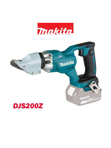 Ножица за ламарина, акумулаторна, Makita DJS200Z, 18V, LXT, 2 мм, безчетков мотор
