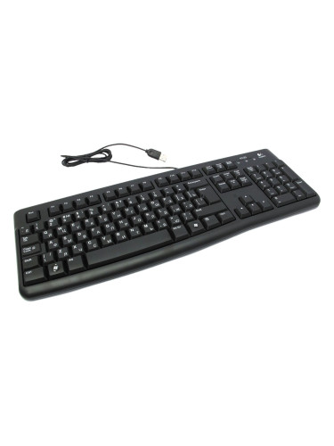 Клавиатура Logitech K120, черен