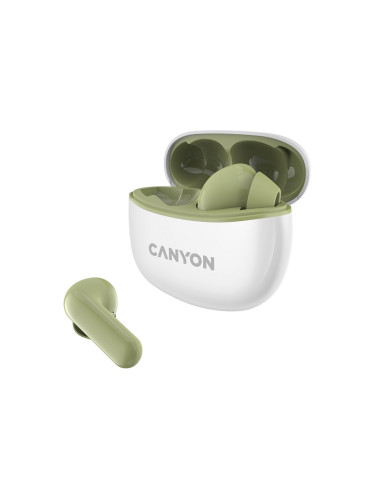 Безжични слушалки тапи Canyon TWS-5 злн.