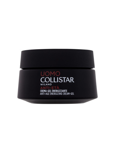 Collistar Uomo Anti-Age Energizing Cream-Gel Дневен крем за лице за мъже 50 ml увредена кутия