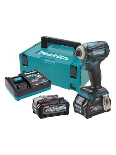 Винтоверт акумулаторен ударен / Impact Makita TD001GM201, XGT Серия, 40V, 2x4Ah, 220Nm