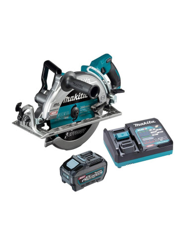 Циркуляр акумулаторен ръчен Makita RS002GT101, 40V, 5Ah, XGT, 260 мм
