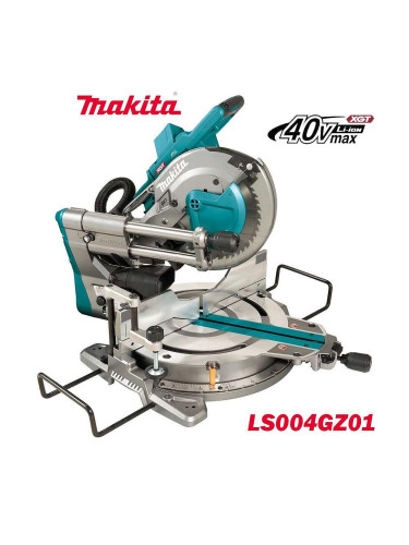 Циркуляр акумулаторен настолен, с герунг, Makita LS004GZ01, 40V, XGT, 260 мм