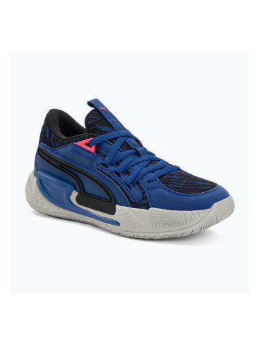 Мъжки баскетболни обувки PUMA Court Rider Chaos Clydes Closet clyde royal/harbor mist/puma black/fire orchid