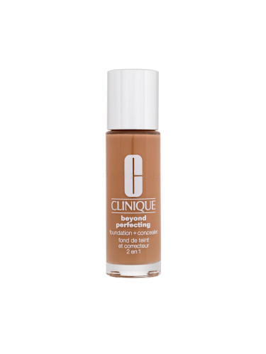 Clinique Beyond Perfecting™ Foundation + Concealer Фон дьо тен за жени 30 ml Нюанс CN 90 Sand