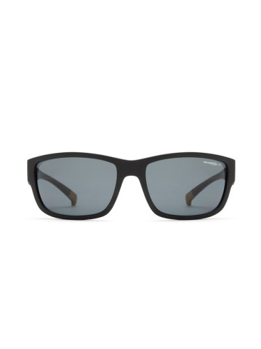 Arnette Bushwick 0AN 4256 01/81 62 - правоъгълна слънчеви очила, мъжки, черни, поляризирани