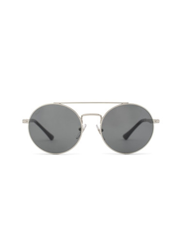 Persol Po2496S 518/B1 52 - кръгла слънчеви очила, unisex, сребърни