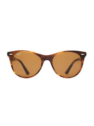 Ray-Ban Rb2185 954/33 55 - квадратна слънчеви очила, unisex, кафяви