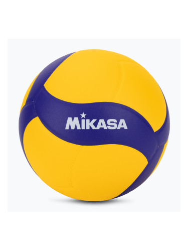 Mikasa VT1000W жълто/синя волейболна топка размер 5