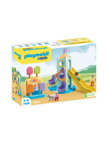 Playmobil Playmobil - Приключенска кула с будка за сладолед 1 - 4г. Унисекс 1-2-3  2971326