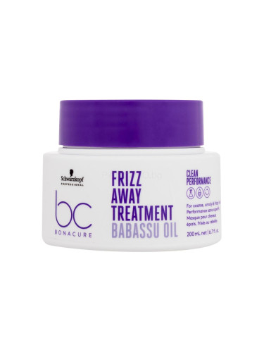 Schwarzkopf Professional BC Bonacure Frizz Away Treatment Маска за коса за жени 200 ml