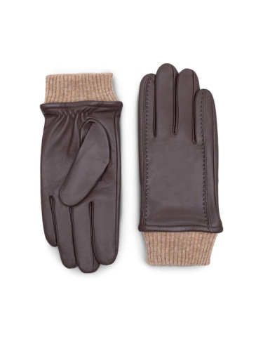 Lasocki Мъжки ръкавици 2M6-001-AW23 Кафяв