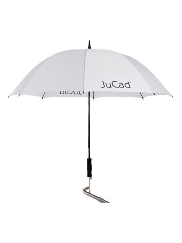 Jucad Telescopic Чадър White