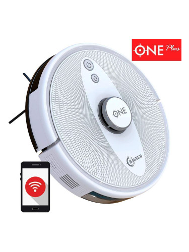 MAGNUM MAGNUM ONE Plus White - Прахосмукачка робот с БГ приложение (бял цвят)