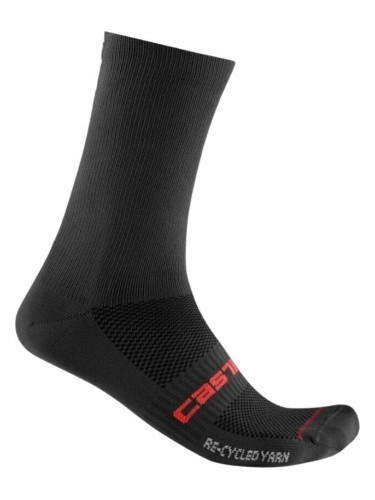 Castelli Re-Cycle Thermal 18 Sock Black S/M Чорапи за колоездене