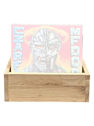 Music Box Designs A Vulgar Display of Vinyl 12" Vinyl Storage LP кутия за запис Natural