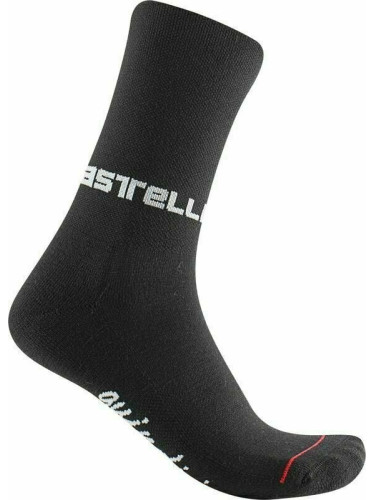 Castelli Quindici Soft Merino W Sock Black S/M Чорапи за колоездене