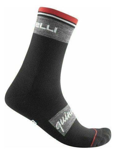 Castelli Quindici Soft Merino Sock Black 2XL Чорапи за колоездене