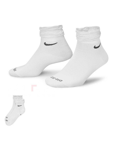 ЧОРАПИ NIKE EVERYDAY ANKLE 1PK - 144 RUFFLE SHU WHITE