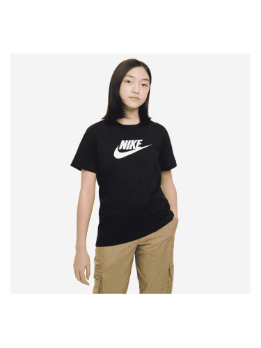 ДЕТСКА ТЕНИСКА ЗА МОМИЧЕ NIKE NSW TEE FUTURA SS BOY BLACK