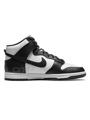 МЪЖКИ ОБУВКИ NIKE DUNK HI RETRO WHITE/BLACK
