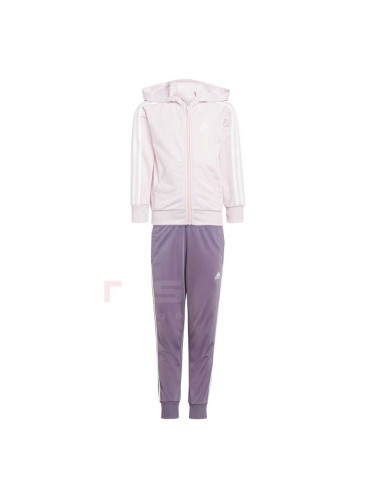 ДЕТСКИ СПОРТЕН ЕКИП ЗА МОМИЧЕ ADIDAS 3S SHINY TS PINK/VIOLET