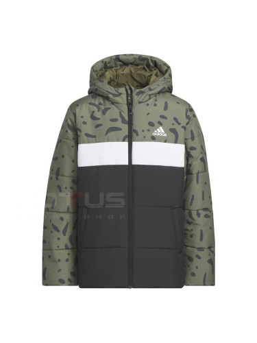 ДЕТСКО ЯКЕ ЗА МОМЧЕ ADIDAS JB CB PAD JKT OLIVE