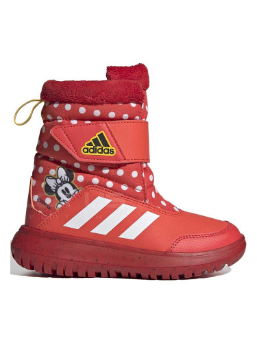 ДЕТСКИ БОТУШИ ЗА МОМИЧЕ ADIDAS WINTERPLAY MINNIE C RED