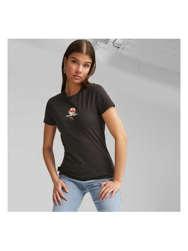 ДАМСКА ТЕНИСКА PUMA SWXP PUMA WORLDWIDE GRAPHIC TEE BLACK