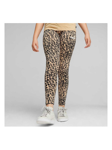 ДЕТСКИ КЛИН ЗА МОМИЧЕ PUMA ESS ANIMAL AOP LEGGINGS G SAND