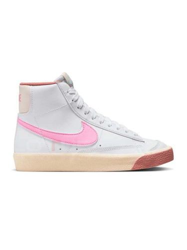 ДЕТСКИ ОБУВКИ ЗА МОМИЧЕ NIKE BLAZER MID 77 GS WHITE/PINK