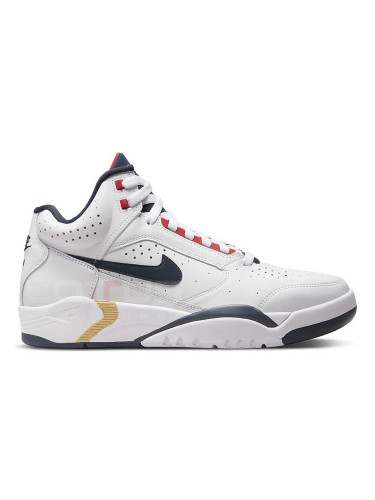 МЪЖКИ ОБУВКИ NIKE AIR FLIGHT LITE MID WHITE/MDN NAVY