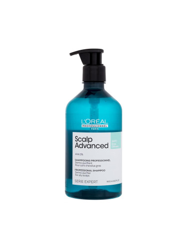 L'Oréal Professionnel Scalp Advanced Anti-Oiliness Professional Shampoo Шампоан за жени 500 ml