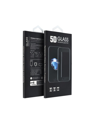 5D Full Glue закален стъклен протектор - Samsung Galaxy A33 5G с черна рамка