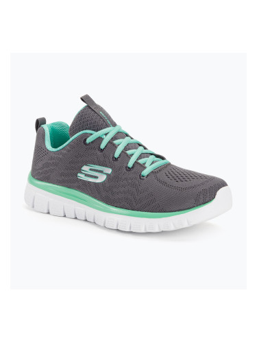SKECHERS Graceful Get Connected дамски обувки за тренировка, въглен/сиво