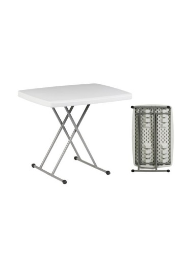 BLOW Folding Adjustable Table 75x50cm White