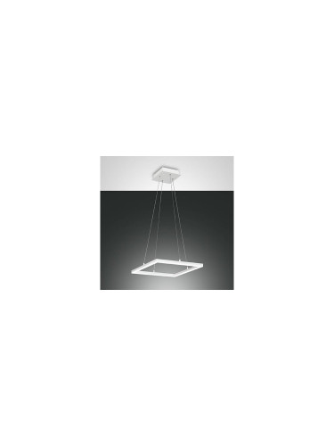 Fabas 3394/40/102 - LED Полилей на въже BARD 1xLED/39W/230V бяла