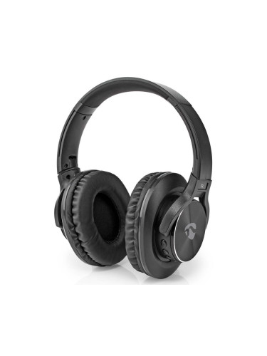 Nedis HPBT1202BK - Безжични слушалки 200 mAh черен